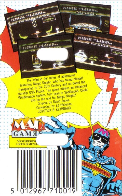 Knight Tyme box art for MSX